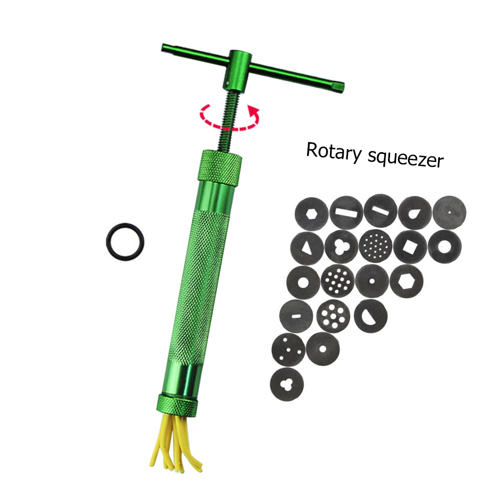 High Quality Green Clay Extruders Clay Sugar Paste Extruder Sculpture